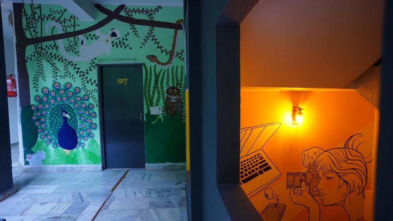 Bunkstay Coworking Hostel & Glamping Rishīkesh Exterior foto